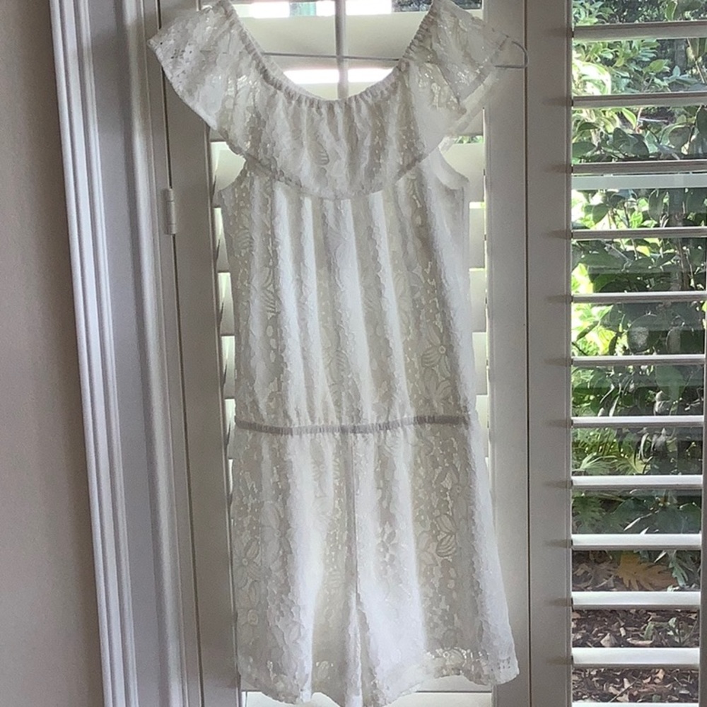 Girls sz 14 (xl) children’s place lace romper